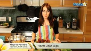 How to Clean Beets [upl. by Arraek854]