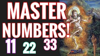 MASTER NUMBERS in Numerology SECRETS OF 11 22 33 STORM ENERGY amp Remedies [upl. by Vizza35]