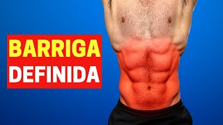 6 MELHORES EXERCÍCIOS PARA TRINCAR O ABDÔMEN DÁ PARA FAZER EM CASA  TREINO [upl. by Hgieleak]