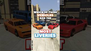 Which Vehicle has More Liveries [upl. by Netta]