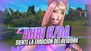 AHRI KDA Deslumbra el ESCENARIO CON SU REWORK VISUAL  AHRI ASU  Rework Visual  PREVIEW [upl. by Heyward]