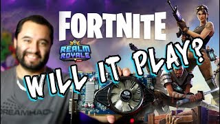 WILL IT PLAY FORTNITE  Radeon 4850 from 2008 also Realm Royale [upl. by Collayer]