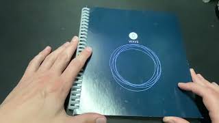 Rocketbook Wave Erasable Notebook  Review [upl. by Anirehs218]