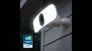 Arlo Pro 3 Floodlight Camera  Howto Set Up Security Camera [upl. by Evered]