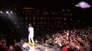 Justin Bieber  One Less Lonely Girl En El Zocalo De México Oficial HD [upl. by Ogeid]