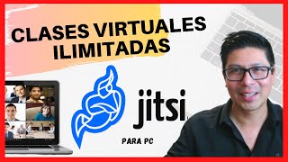 ✅💻COMO USAR JITSI EN LA PC  TUTORIAL EN ESPAÑOL [upl. by Nahbois565]