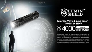 Nitecore EDC33 4000 Lumen mit neuer UHI20 LED Luminshield [upl. by Niels]