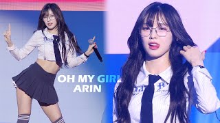 240329 오마이걸 아린 Full 직캠 4K 던던댄스  돌핀 비밀정원 틱톡  살짝설렜어 OH MY GIRL ARIN  Y포럼 [upl. by Maddocks]