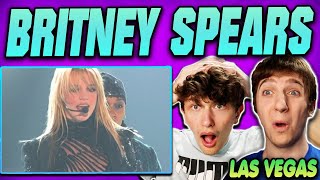 Britney Spears  Oops I Did It Again DWAD Tour in Las Vegas REACTION [upl. by Esilec]