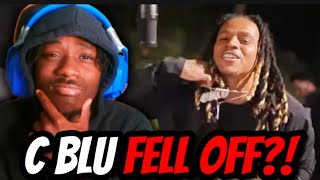 Did C Blu FALL OFF C Blu  678  3AM In The Towns WhoRunItNYC Performance REACTION [upl. by Enihpled]