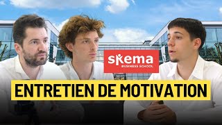 SKEMA  Entretien de motivation  Débrief  Hello Prépa [upl. by Mchugh857]