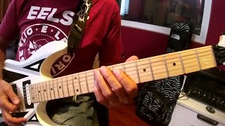 HOW TO PLAY GUITAR  TUTORIAL Come gli Area molto lento  Elio e le Storie Tese  Cesareo [upl. by Denae]