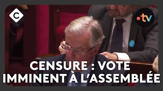 Censure  vote imminent à l’Assemblée  L’édito de Patrick Cohen  C à vous [upl. by Janaya]