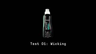 Active Wash Wicking Test [upl. by Acissj]