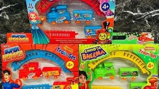 Toy Train for kids  बहुत सुन्दर बैटरी से चलने वाली खिलने वाली ट्रेन  overview [upl. by Marian]