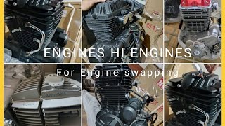 More Zongshen Rx1 250 Lifan NBS 250 etc Engines available for sale and Suzuki Gs250 swap Part 2 [upl. by Aicilegna483]