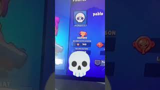 the first brawl star player 💀 brawlstars pourtoi supercell gaming [upl. by Bassett]