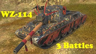 WZ114  WoT Blitz UZ Gaming [upl. by Berners]