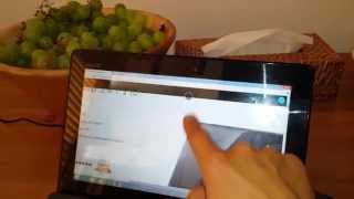 ASUS T100  PROBLEM WITH TOUCHSCREEN after 5 days of use  ForumWiedzy [upl. by Tullusus]