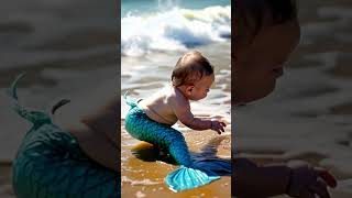 Cute mermaid baby [upl. by Mirabelle]