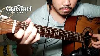 Genshin Impact  Wangshu Inn Acoustic Guitar Cover Yamaha Fx310 [upl. by Catha439]