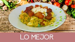 COMO HACER TIGRILLO ECUATORIANO COCINADO  RECETA SALUDABLE  FÁCIL Y SENCILLO 🥓🧀 [upl. by Llahsram]