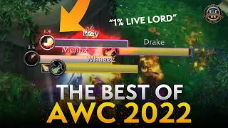 Best of AWC 2022 Grand Finals amp Cross Region Tournament w Supatease [upl. by Artie]