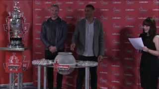 2015 Ladbrokes Challenge Cup Fourth Round Draw  LIVE [upl. by Leesa404]