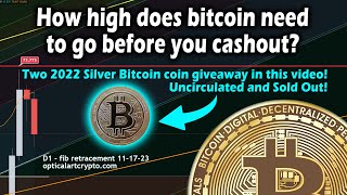 Bitcoin bull run or rug pull soon Two silver bitcoin giveaway [upl. by Isidora]