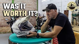 ONeal Sierra II Helmet  Brutally Honest Review after 6 Months 20000 km [upl. by Leroj747]