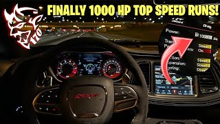 FIRST 1000 HP TOP SPEEP DEMON 170 POV ON RACING FUEL HAD TO OUTRUN POLICE ALLEGEDLY [upl. by Lebasiram]