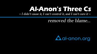 “AlAnons Three Cs removed the blame” from AlAnon Family Groups [upl. by Leryt145]