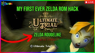 🔴Playing My First Ever Zelda Rom Hack  Ultimate Trial ft N64Gary [upl. by Cilurzo475]