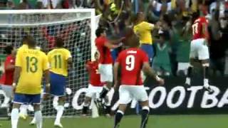 melhores momentos Brasil 4 x 3 Egito copa das confederações Gol de Kaka Luis Fabiano e Juan [upl. by Lu155]