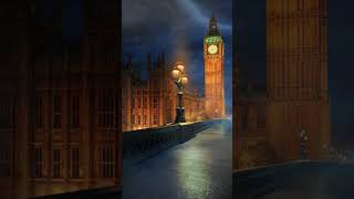 Big Ben strikes 12 with the Westminster chimes [upl. by Notsirhc23]