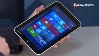 Toshiba Encore WT8A102 Windows 81 tablet review  HardwareInfo TV Dutch [upl. by Fox]