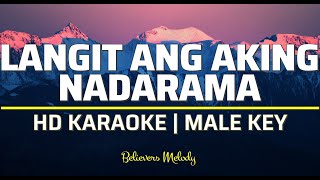 Langit ang aking Nadarama  KARAOKE  Male Key [upl. by Trix]