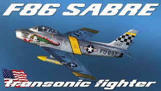 F86 SABRE  A Revolutionary American Transonic Fighter Aircraft Inspired By Germanys WW2 Technology [upl. by Raji]