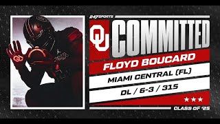 WATCH Floyd Boucard commits to Oklahoma [upl. by Yokum]