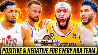 Positive amp Negative For Every NBA Team  Positionless Podcast Ep11 [upl. by Mccomb419]