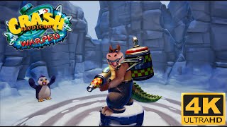 Crash Bandicoot warped 4k walthrough part 2 [upl. by Haldeman]