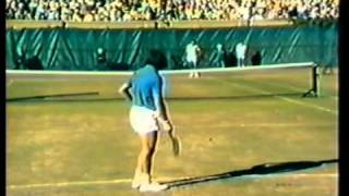 Ilie Nastase and Arthur Ashe [upl. by Audly976]