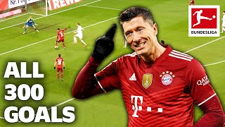 Lewandowski Breaks the 300Goal Mark  All Bundesliga Goals [upl. by Godewyn]