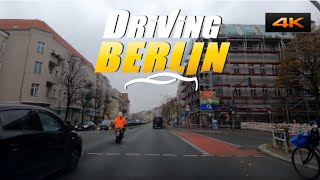 Driving Berlin Germany Tempelhof Kreuzberg 4K 60FPS [upl. by Parthen224]