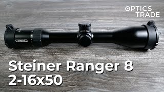 Steiner Ranger 8 216x50 Rifle Scope Review  Optics Trade Reviews [upl. by Sela]