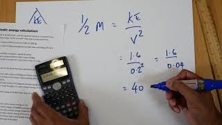 Kinetic Energy Part 2  Calculating Mass [upl. by Aires689]