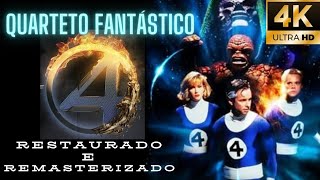 Quarteto Fantástico 1994 4K ULTRA HD Restaurado e Remasterizado • Filme Marvel • Bia Filmes [upl. by Ivets]