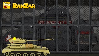 Iron Monster again RanZar Cartoons about tanks [upl. by Sirret]