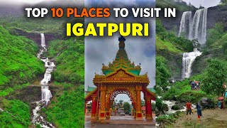 Igatpuri  Top 10 Tourist Places to Visit in Monsoon  Igatpuri Waterfall  Igatpuri Hill Station [upl. by Alahs]