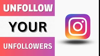 How to Unfollow People who dont follow you on Instagram [upl. by Iznekcam]